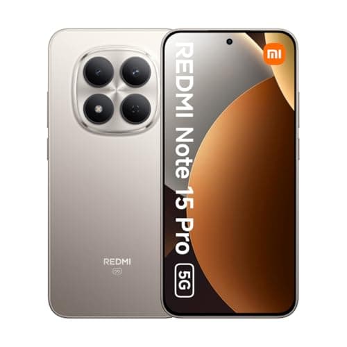 Redmi Note 15 Pro 5G 12+512 Titanium (No power adapter included)