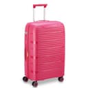 DELSEY PARIS Dune Hardside Expandable Luggage with Spinner Wheels, Viva Magenta, Checked-Medium 25 Inch, Dune Hardside Expandable Luggage with Spinner Wheels - 2