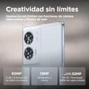 Motorola Edge 50 Fusion 8/256GB, 3 años de garantía, Pantalla sin límites de 6,67” y Dolby Atmos®, Sistema de cámaras Ultra Pixel de 50 MP, Carga TurboPower™ de 68 W (Incluido), Dual SIM. Azul - 6