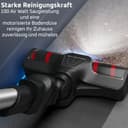 Rowenta X-Force Flex 9.60 Complete, Akku Stab-Staubsauger, tiefenreinigende Kraft, Akku Staubsauger mit 100 AW, vollständiges Reinigungsset, LED-Leuchten, kabellos, langlebiger Akku, rot, RH2099WO - 2