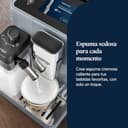 De’Longhi Rivelia – Cafetera Superautomática, LatteCrema Jarra de leche automática, 16 Bebidas One-Touch, Pantalla Táctil, Depósitos de Granos de Café Intercambiables, Gris (EXAM440.55.G) - 8