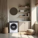 Nilson Lavadora 6Kg Carga Frontal Blanco NL6200AI. 1600W, 1200rpm, Motor Inverter, 11 Programas, Función Stop&Go, Tambor Diamante, Clase de Eficiencia Energética A - 3