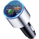 EOIWUY Transmisor FM Bluetooth Coche 5.3 Mejorado, [Carga Rápida] Cargador Mechero Coche con Potente PD36W & QC3.0, [Sonido HiFi Cristalino] Adaptador Bluetooth Vehículos Musica Conector Manos Libres - 1