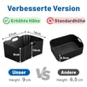 Ninja Heißluftfritteuse Silikonform für DZ400EU AF400EU AF451EU 9.5L, Airfryer Zubehör für Ninja Foodi Max Dual Zone, Air Fryer Silikon Einsatz Wiederverwendba, Silikon Einlagen für Airfryer (2 Stück) - 3