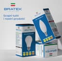 Bratek 2 Lampadine Smart E27 Compatibili con Alexa, Google Home, App Tuya, SmartLife - 11W, 1050 Lumen, Dimmerabili, LED RGB e LED CCT per Multicolore e Bianchi Perfetti - Equivale a 90W Incandescenza - 7