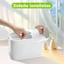 NIXOOT 10 filtri per PETKIT EVERSWEET MAX Pet Water Fountain, il carbone attivo ad alta densità può filtrare odori e imperfezioni dei capelli nell'acqua (10 filtri + 10 spugne) - 6