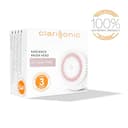 Clarisonic Radiance CLA002-Red2 - Cabezal de cepillo de limpieza facial de repuesto compatible con Mia, Alpha Fit, Smart Profile Uplift y Alpha Fit X, paquete de 2 - 2