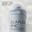 Olaplex Nº. 4C Bond Maintenance Clarifying Shampoo: Removes Buildup & Restores Vibrant Hair | Deep Cleanses without Stripping | For Coily, Curly, Straight, and Wavy, 8.5 fl oz - 3