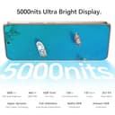 HONOR 400 Pro Unlocked 5G Smartphone, 200MP AI Super Zoom Camera,6.7 inch,12GB+512GB,5000nits Ultra Bright Display,IP69 Water Resistance,Dual SIM,Android 15,Midnight Black (Renewed) - 6