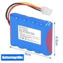 REACELL 18.5V 3500mAh Ersatzakku für Husqvarna Automower 310,315, 584 85 28-02 Akku für Gardena Sileno R100Li,R130Li,R160Li, Mähroboter akku für 5848228-01,5848228-02,5848528-01 - 6