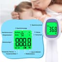 Fieberthermometer Kontaktlos Infrarot Stirnthermometer für Baby Erwachsene Kinder, Digital Thermometer Fieber mit Genaue Ablesungen, Fieberalarm, LCD Anzeige, 50 Speicherfunktion - 9