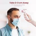 Forehead Thermometer for Adults Kids, No-Touch Infrared LCD Display Digital Baby Thermometers Body Temperature Thermometer - 8