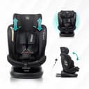 BABYAUTO – Silla de Coche Rodia Plus i-Size (0-12 Años, 40-150 cm, 0-36kg) – A Contramarcha hasta 105 cm – Rotación 360° – ISOFIX – Protección Lateral – Reclinable y Evolutiva – Black Embossed - 4