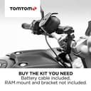 TomTom Rider Sat Nav Mount Kit exclusive RAM Mount for all Motorcycle Sat Nav Rider Models (check compatibility list below) - 5