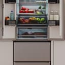 Cecotec Frigorífico Americano Puerta Francesa 395L, No Frost Bolero CoolMarket Combi F2D 395 Inox E. Altura 201cm y 59,5cm Ancho, MAX INSIDE con VIP tech, Cool Matrix, Bajo Consumo, Inox - 8