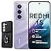 XIAOMI Redmi 15 4G Smartphone | 8GB+256GB | Batteria 7000mAh | Display 6.9" FHD+ 144Hz | Snapdragon 685 | Fotocamera 50MP | Ricarica rapida da 33 W | Viola | Include Custodia Protettiva - 1