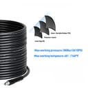 Stone Banks 10M manguera de alta presión para Bosch Aquatak/AQT, Manguera de Repuesto para Bosch Lavadora de Alta presión y conexión rápida SDS Quick Connect - 4