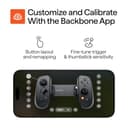 BACKBONE Pro Mobile Gaming Controller for iPhone 15/16 Series+ and Android, USB-C & Bluetooth, Play Anywhere on Any Screen, Premium Quality & Pro-Level Comfort, Android & iPhone Game Controller - 9