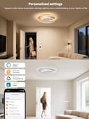 BAYHT Plafoniera LED Soffitto, 28W Lampada da Soffitto con Matter Compatibile con HomeKit, Alexa, Google e IFTTT, Moderna Plafoniera Intelligente per Soggiorno, Camera da Letto, Sala da Pranzo - 4