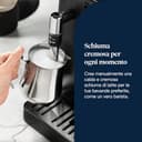 De’Longhi Rivelia – Perfetto Macchina da Caffè Automatica, Montalatte Classico, 8 Bevande in un Solo Tocco, Display Touch a Colori, Contenitori Chicchi di Caffè Intercambiabili, Nero (EXAM440.35.B) - 9