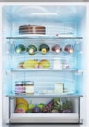 Haier 2D 60 Series 5 Pro Freestanding Fridge Freezer 60/40 with Water Dispenser, 2 Doors, D Class, Total No Frost, 349L Total Capacity, hOn App, AI & Wi-Fi Connected, Inox, 60x67x185 cm - HDPW5618DWPK - 11