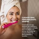 FOREO ISSA 4 cepillo de dientes eléctrico sónico recargable 4 en 1 con USB, cabezal extra, silicona suave, blanqueador dental, impermeable, ideal para viaje, limpieza profunda - Fuchsia - 3