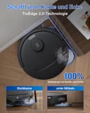 ECOVACS DEEBOT T30C Omni Gen2, Saugroboter mit Wischfunktion, 25.000 Pa, OZMO Turbo 2.0 Wischen, ZeroTangle 3.0 Anti-Verheddern, TruEdge 2.0 Kantenreinigung, Omni-Station, 75°C Moppwäsche, Schwarz - 3