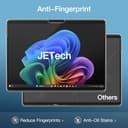 JETech Protector de Pantalla para Surface Pro 11/10 (2024)/Pro 9 (2022) 13 Pulgadas, 9H Cristal Vidrio Templado, Soporte Lápiz Surface Pen, HD Transparente, 2 Unidades - 6