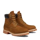 TRONCHETTO E STIVALETTO Uomo TIMBERLAND TB072066EBL1 - PREMIUM 6 INCH WATERPROOF DARK WHEAT NUBUCK - 7