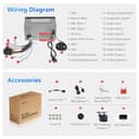 Eonon 7 Inch QLED Double Din Headunit Linux Car Stereo Wireless CarPlay Android Auto Bluetooth USB DSP Support Type-C USB Fast Charge Touchscreen MirrorLink Video In/Out AUX In with Backup Camera X3 - 9