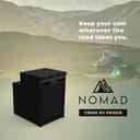 NOMAD Campervan Fridge Freezer CR50X 12/24V Integrated Refrigerator 43.4L Digital Control Panel Night Mode Reversible Door Battery Protection Ideal for Campervans Motorhomes Boats Energy Class E Black - 8