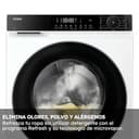Haier X 5 HWD100-BP16357US Lavadora Secadora, Capacidad 10KG+6KG, Motor Inverter, WIFI, Tecnología Antibacterias, Refresh, Inicio diferido, DetectorKG, 60CM Ancho, 1600 RPM, 16 programas, Blanco - 5