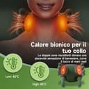 Massaggiatore Cervicale 4D a Mano Bionica, Massaggiatore Schiena e Collo Elettrico con 3 Livelli di Intensità e 2 di Calore, Massaggio Profondo per Muscoli Tesi, Allevia Dolori e Affaticamento (Verde) - 3