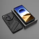 ESTH® Funda para OPPO Find X7 Ultra Compatible con Soporte Magnético para Coche [Grado Militar Anti-caída Protección] Carcasa Parachoque PC + TPU con Soporte Invisible, Negro - 8