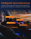 VANTRUE E3 3 Lens 2.7K Dashcam mit 5GHz WiFi, 1944P+1080P+1080P Dash Cam, Sprachsteuerung Dashcam Auto Vorne Hinten, IR Nachtsicht, 24Std. Puffer Parkmodus Dashcams, Loopaufnahme, Max 512G - 6