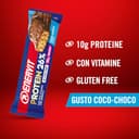 Enervit, Protein Bar 26% Coco Choco, Barrette Proteiche, 10g di Proteine, con Vitamine D e B6, Gusto Cioccolato al Latte, Per il Recupero Dopo lo Sport, Senza Glutine, 12 Barrette da 40g - 2