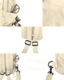 HAUMAUH Mochila Mujer Backpack Pequeña | Ligeras Bandolera Casual (21x30x11cm) Hombre | Viaje, Deportivas,Trabajo, Compras, Universidad & Uso diario (Caqui) - 7