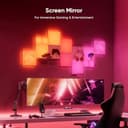 Nanoleaf Blocks Squares Smarter Kit – WiFi Smart RGBW 16M + Color LED regulable Gaming y decoración del hogar Paneles de luz de pared (6 unidades) - 4