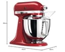 Kitchenaid Planetaria - Artisan - Robot da Cucina con testa inclinabile e 7 accessori - 4.8 L - Impastatrice - Color Rosso imperiale - 7