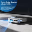 ECOVACS DEEBOT X2 OMNI Robot Aspirapolvere Lavapavimenti, 8000 Pa, Stazione All-in-one, Sottile Quadrato, Sollevamento Mop 15mm, Lavaggio Acqua Calda, Evitamento Intelligente Degli Ostacoli - 6