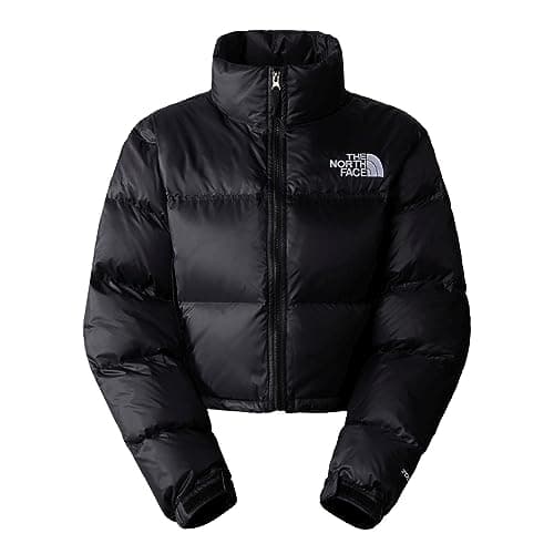 The North Face Nuptse Short Giacca da donna Tnf Black/Tnf Black M