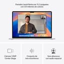 Apple 2025 MacBook Air de 15 Pulgadas con Chip M4: diseñado para Apple Intelligence, Pantalla Liquid Retina de 15,3 Pulgadas, 16 GB de Memoria unificada, 256 GB SSD, Teclado portugués; Plata - 3