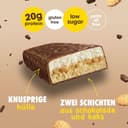 Enervit The Protein Deal Crispy Cookie Treat – Proteinriegel, Keks und Milchschokolade, 20 g Protein, 1,1 g Zucker, leckerer und ausgewogener Snack, Glutenfrei, 12 Riegel à 55 g - 4