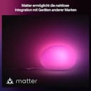 Philips Hue Flourish Tischleuchte, dimmbar, weißes und farbiges Licht, 16 Millionen Farben, über App steuerbar, kompatibel mit Amazon Alexa (Echo, Echo Dot), neue Generation - 5