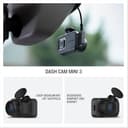 Garmin Dash Cam™ Mini 3 - kleine Dash Cam mit 1.080p HD-Auflösung, 140° Bildwinkel, Garmin Clarity Polfilter und automatischer Unfallerkennung - 2