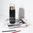 Grupo Erik Cantimplora acero inoxidable Rolling Stones - Botella agua gimnasio Termica 550 ml | Water bottle Tapon Hermetico, Asa y Aislamiento Doble pared Frio/Calor | Regalos Merchandising Oficial - 4