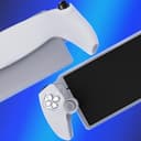 PlayVital Silikon Hülle für PS Portal, Schutzhülle case Tasche für PS Portal,rutschfeste Abdeckung zubehör für PlayStation Remote Player mit Daumengriffen(3D Noppen Edition,Transparent) - 2