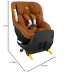 Maxi-Cosi Mica Pro Eco Seggiolino Auto Isofix Girevole 360° Per Bambini 0-4 Anni (40-105 Cm), ClimaFlow, Protezione dagli impatti laterali G-CELL, Omologato I-Size R129, Authentic Cognac - 7