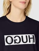 HUGO Nicci Felpa, Navy410, L Donna - 3