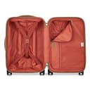 DELSEY Paris - Chatelet Air 2.0 - Hard Cabin Suitcase - 55 x 35 x 25 cm - 38 litres - S - Brown, Brown, S, Suitcase - 9